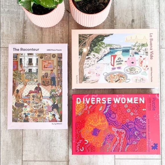 La Buena Vida 1000 Piece Art Jigsaw Puzzle Hardie Grant - Picture 3 of 7